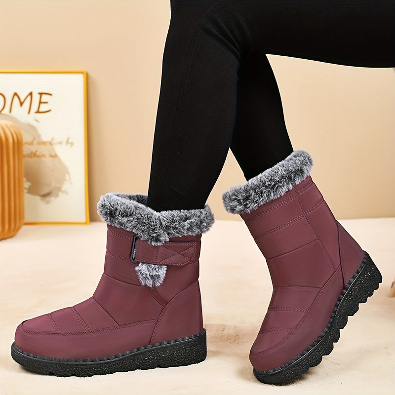 Bottes de Neige Femme, Semelle Plateforme