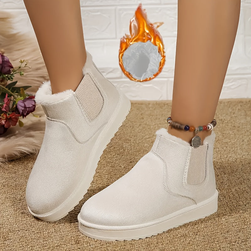Bottines Femme Plateforme, à Enfiler