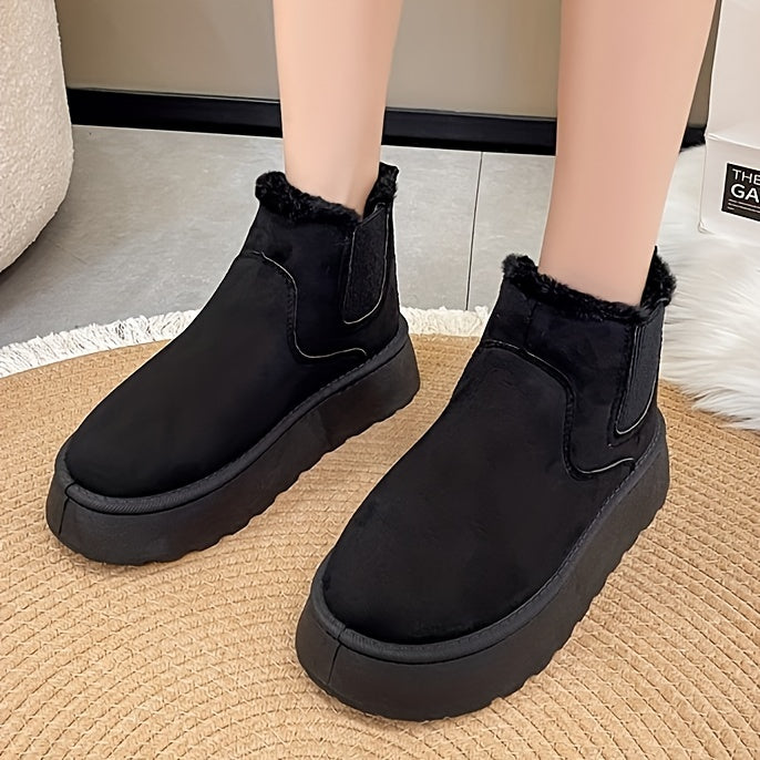Bottines Chelsea Plateforme Femme, 4 Coloris, vue 2
