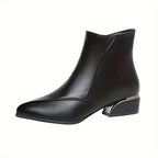Bottines Femme Chic, Talon Métallisé, vue 6