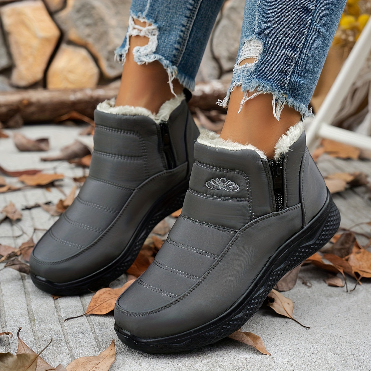 Bottines Courtes Femme à Enfiler, 8 Coloris