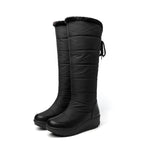 Bottes de Neige Femme, Hautes et Fourrées – coloris noir