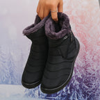 Bottes Fourrure Femme, Zippées, 9 Coloris – coloris noir