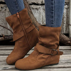 Bottines Femme Basses, Boucle Décorative, vue 8