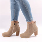 Bottines Femme Talon Haut, Fermeture Latérale