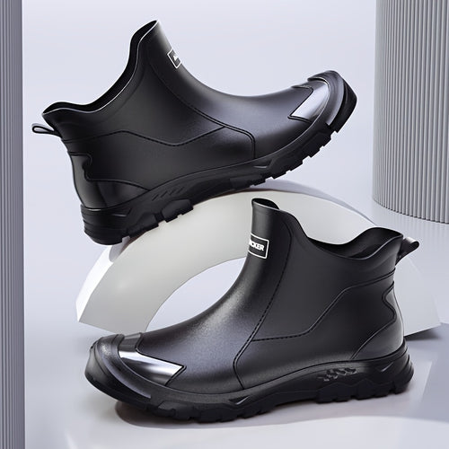 Chaussures de Pluie Femme EVA, Tige Courte, à Enfiler – coloris noir