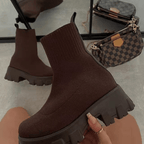 Bottines Femme Chelsea, Semelle Plateforme, vue 2