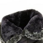 Bottes de Neige Femme Courtes, Col Fourrure, Bride, vue 17