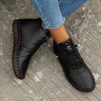 Bottes à Lacets Femme Cheville, Simili Cuir, vue 10