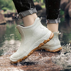 Chaussures de Pluie Femme EVA, Tige Courte, à Enfiler, vue 16