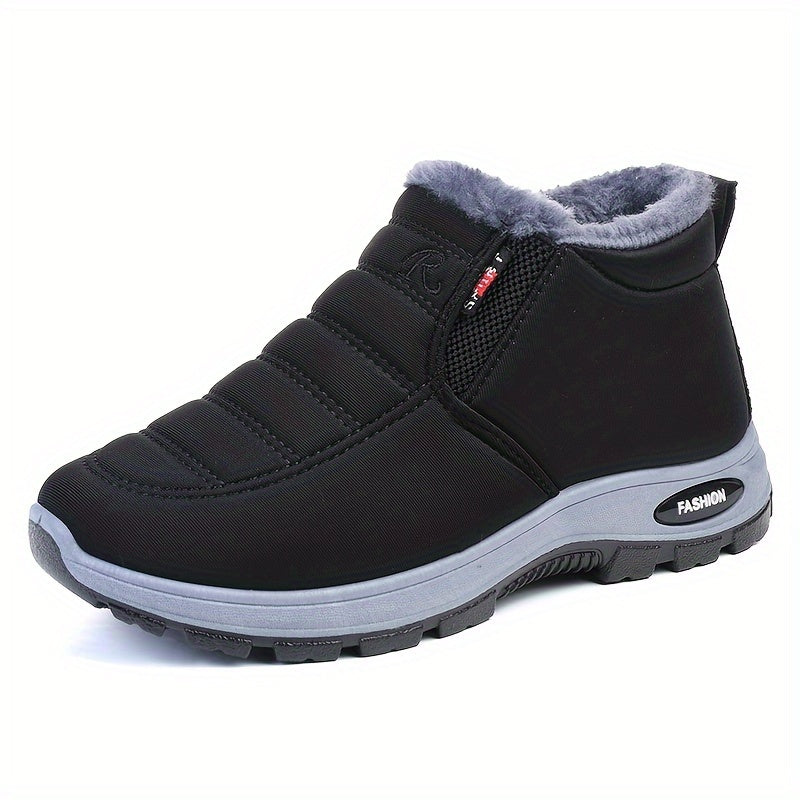 Bottes de Neige Femme Fourrées, à Enfiler – coloris noir, vue 2