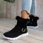 Bottines Femme Cheville, Fourrure Synthétique, vue 13