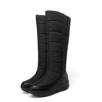 Bottes Femme Matelassées Similicuir, Montante, vue 4