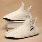 Chausson Botte Femme en Bouclette, à Enfiler, vue 6
