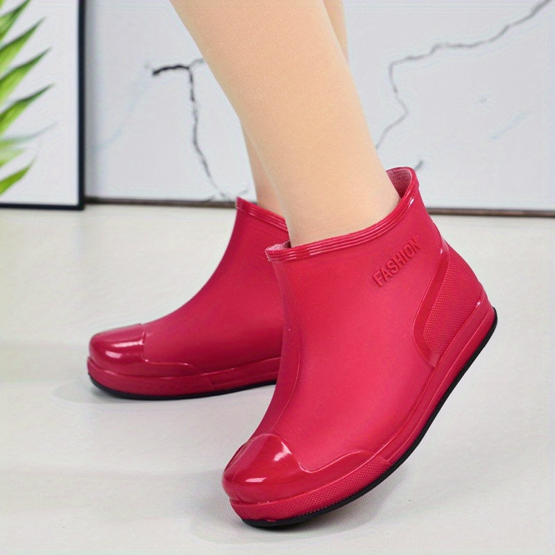 Bottes de Pluie Femme Courtes, Antidérapantes, vue 7