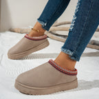 Chaussons Bottes Femme Tissu, Doublure Polaire, vue 9