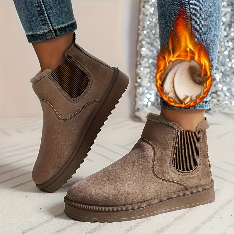 Bottines Femme Plateforme, à Enfiler, vue 4