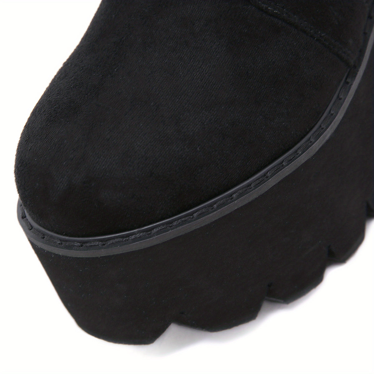 Bottes Plateforme Femme Gothiques, Flanelle, vue 9