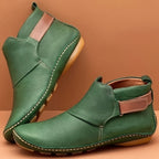 Bottes Cheville Femme Grande Taille en Simili Cuir, vue 2
