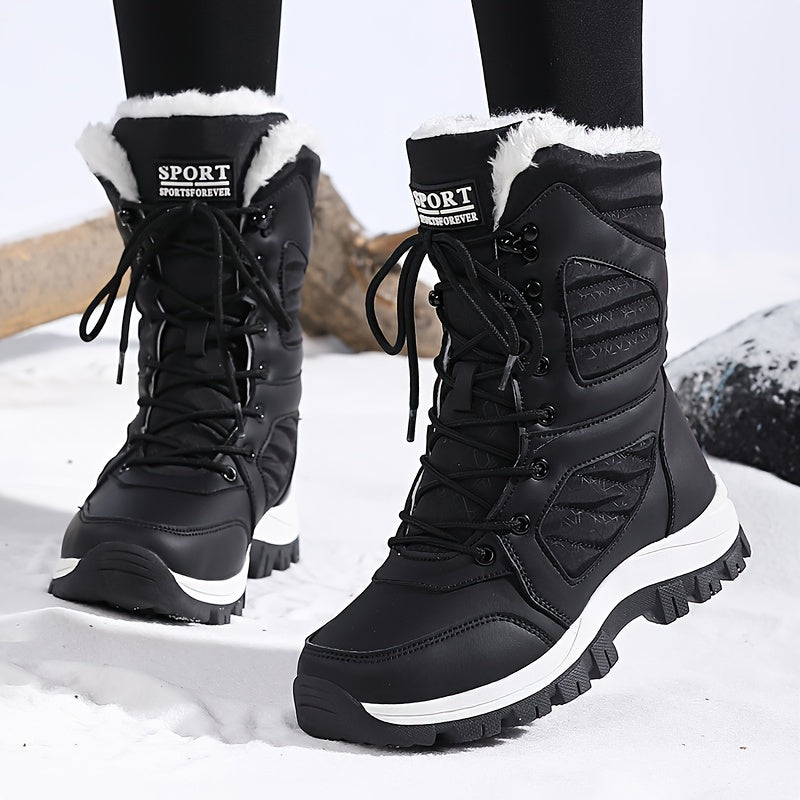 Bottes de Neige Femme à Lacets, 3 Coloris, vue 5