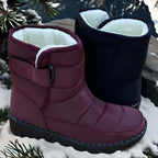 Bottines Femme Matelassées, Fermeture Auto-Agrippante, vue 3
