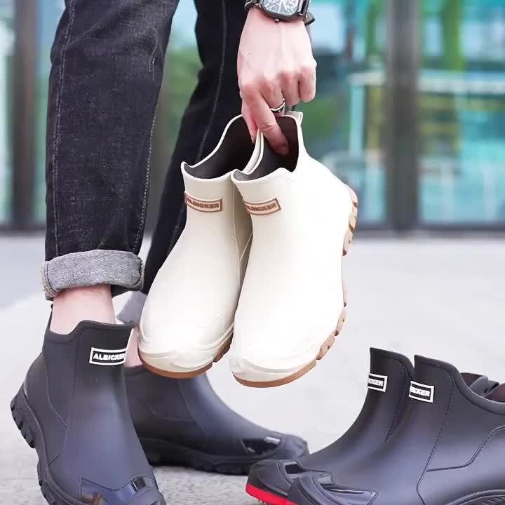 Chaussures de Pluie Femme EVA, Tige Courte, à Enfiler, vue 21