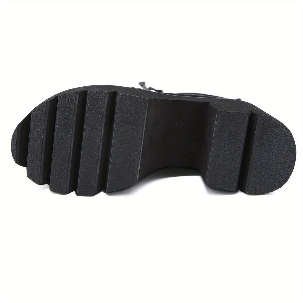 Bottes Plateforme Femme Gothiques, Flanelle, vue 8