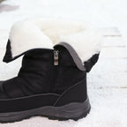 Bottes de Neige Femme Matelassées, Semelle Antidérapante, vue 4