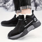 Bottes de Neige Unisexe, Similicuir, Fermeture Zip, vue 6