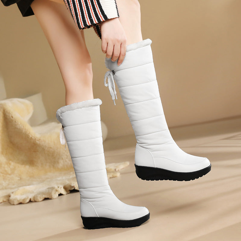 Bottes de Neige Femme, Hautes et Fourrées, vue 4