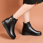 Bottines Femme Similicuir, Fermeture Zip