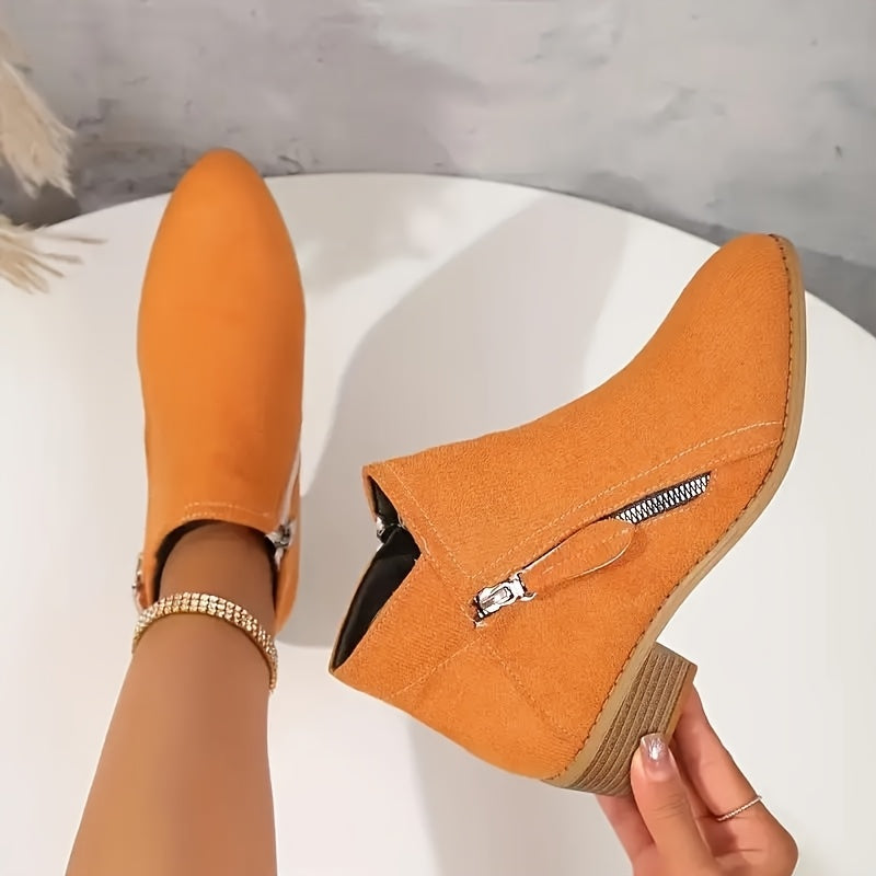Bottines Femme Talon Plateforme, Bout Pointu, vue 15