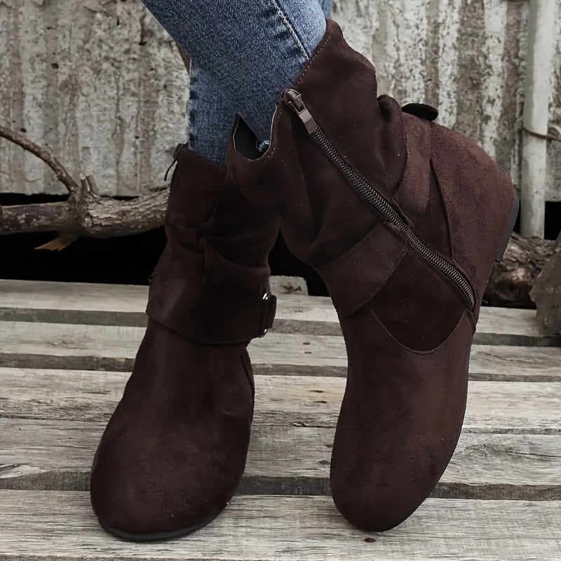 Bottines Femme Basses, Boucle Décorative, vue 10