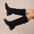 Bottes Hautes Femme Souples, à Enfiler, vue 2