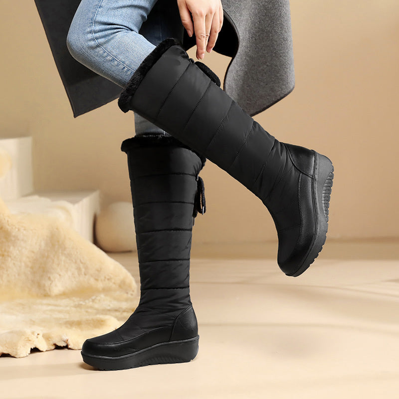 Bottes de Neige Femme, Hautes et Fourrées, vue 9