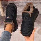 Bottes de Neige Femme Courtes Matelassées, Col Fourrure, vue 10