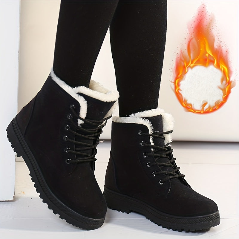 Bottes Femme à Lacets, Grandes Tailles jusqu'au 44, vue 2