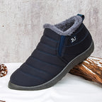 Bottes Hiver Femme à Enfiler, Col Fausse Fourrure, vue 4
