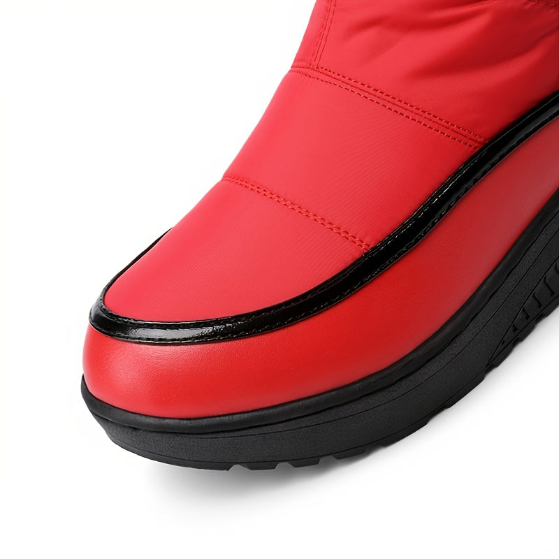 Bottes Femme Matelassées Similicuir, Montante, vue 13