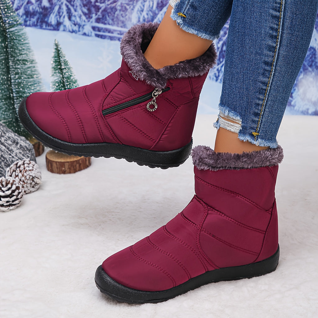 Bottes Fourrure Femme, Zippées, 9 Coloris, vue 2