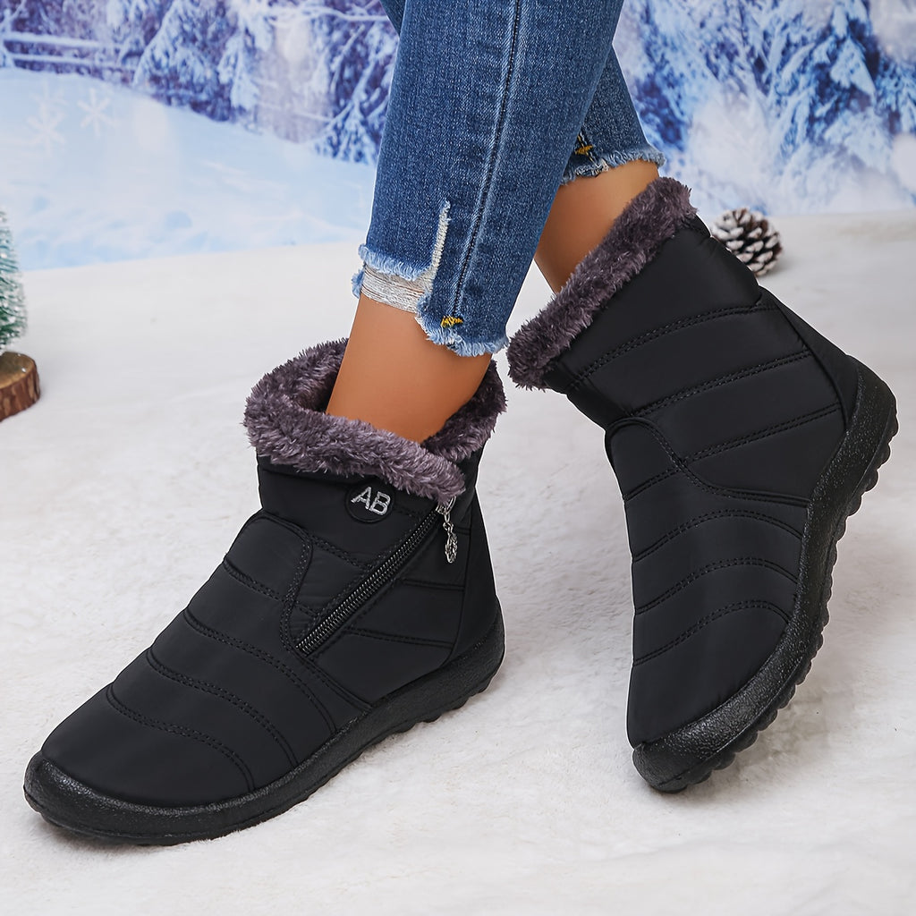 Bottes Fourrure Femme, Zippées, 9 Coloris, vue 16
