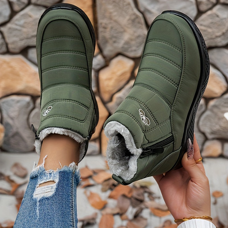 Bottines Courtes Femme à Enfiler, 8 Coloris – coloris vert