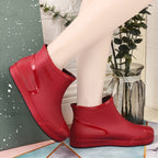 Bottes de Pluie Femme Courtes, Antidérapantes, vue 8