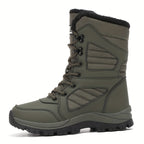 Bottes de Neige Femme à Lacets, 3 Coloris – coloris vert