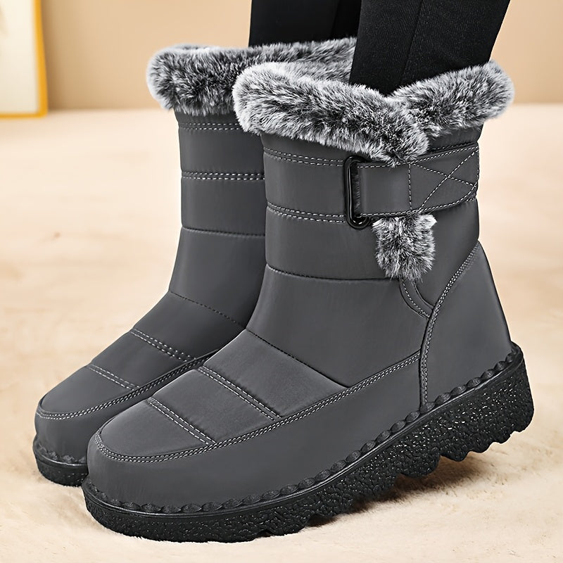 Bottes de Neige Femme, Semelle Plateforme, vue 5