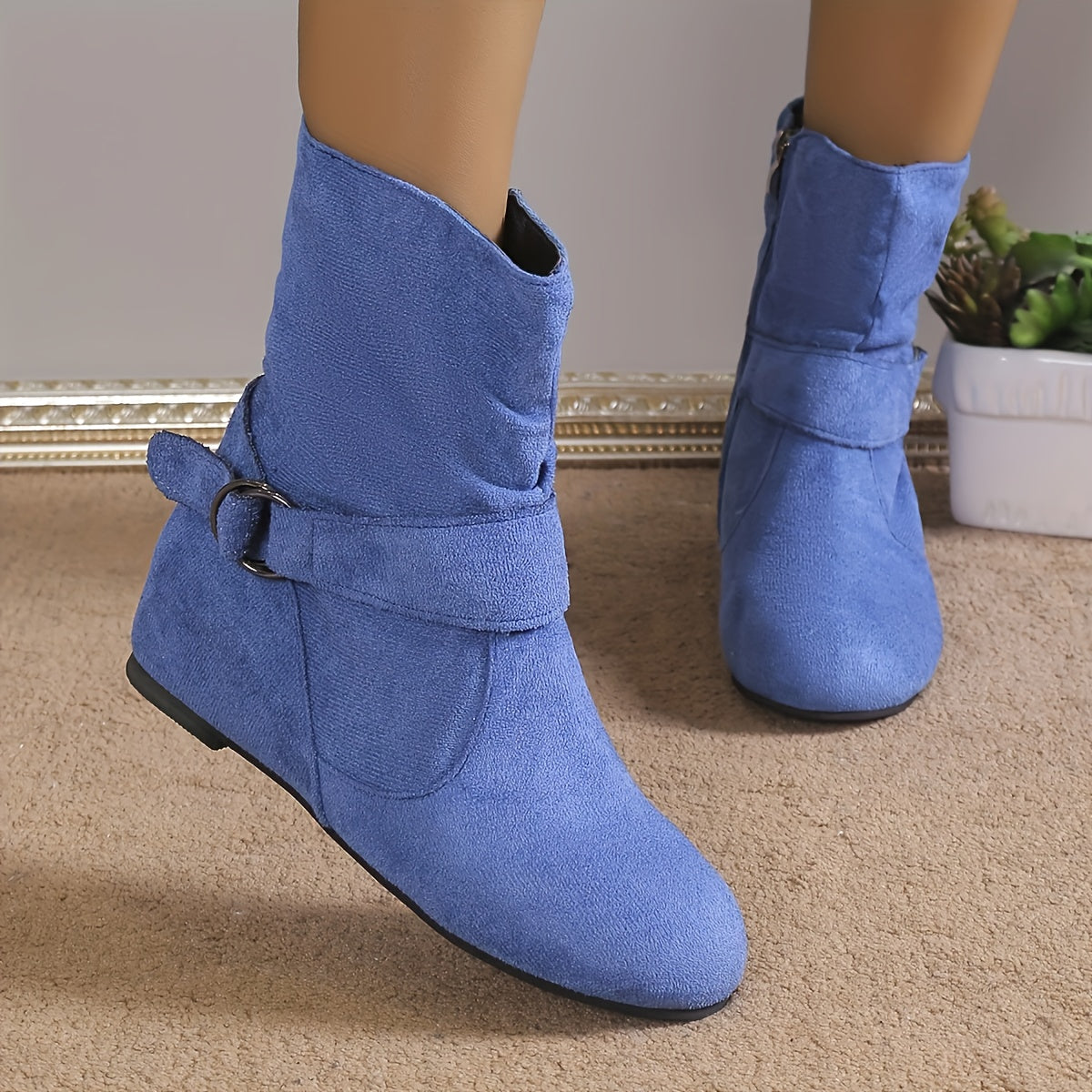 Bottines Femme Basses, Boucle Décorative, vue 11