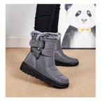 Bottines Chaudes Femme, Fermoir et Pompon, 3 Coloris, vue 6