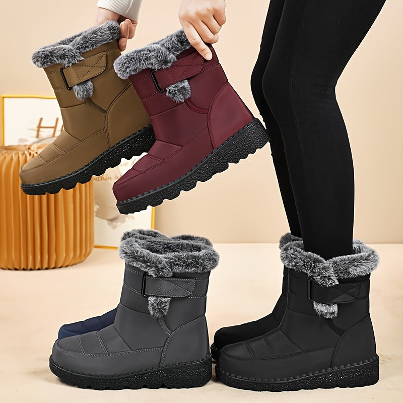 Bottes de Neige Femme, Semelle Plateforme, vue 3