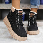 Bottines Femme Montantes, Semelle Épaisse, vue 2