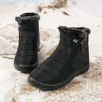 Bottes de Neige Femme Zippées, Doublure Flanelle, 4 Coloris, vue 2